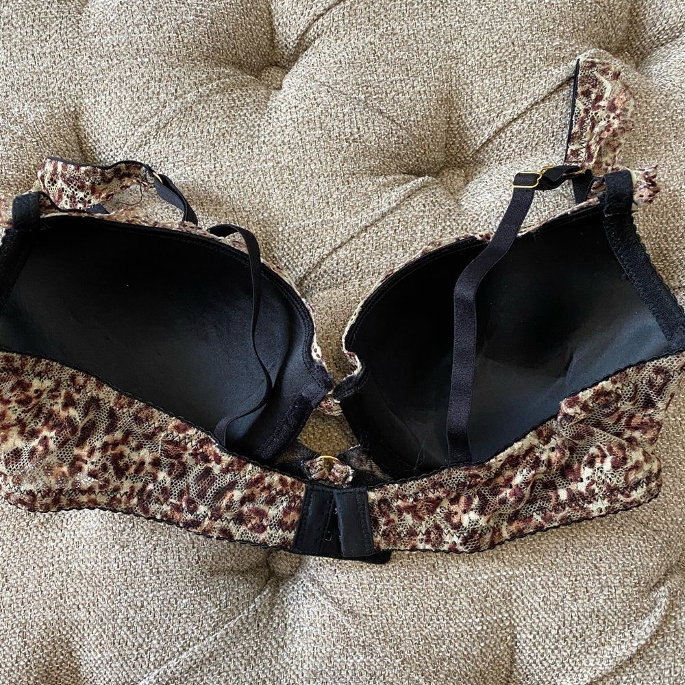 ‎Sam Edelman Adjustable Cheetah Print Bra - Picture 8 of 10